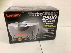 Lyman Ultrasonic Cleaner, Powers Up, E-Commerce Return, Sold as is