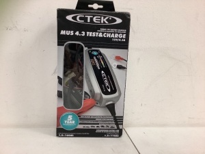 Ctek Battery Charger, Missing a Cord, E-Commerce Return, Sold as is