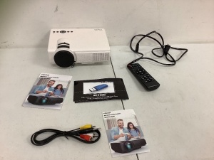 Mini Projector, Powers Up, E-Commerce Return, Sold as is