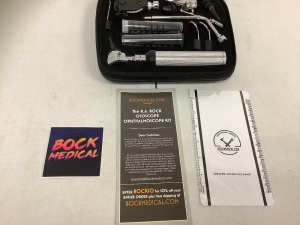 Bock Medical Otoscope Opthalmoscope Kit, E-Commerce Return, Sold as is