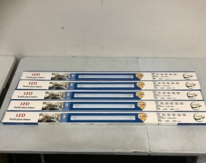 Lot of (5) 4ft LED Shop Lights, E-Comm Return