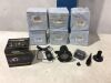 Lot of (7) Outdoor Holiday Snowflake Projector Lights 