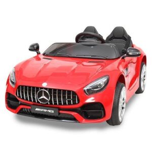 Mercedes-Benz AMG GT 12V Ride On Car with Lights, USB, MP3