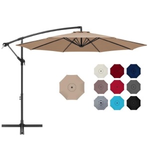 10ft Offset Hanging Patio Umbrella