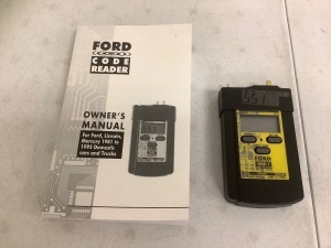 Ford Code Reader, E-Comm Return