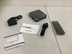 Smart TV Box, Powers up, E-Commerce Return, Sold as is