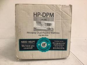 Hiccapop Dual Playard Mattress, Appears New