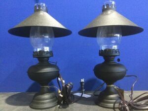  16" Hartford Lamp with Shade, Set of 2 