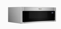 Whirlpool&nbsp;Low Profile Microwave Hood Combination 1.1-cu ft Over-the-Range Microwave with Sensor Cooking (Fingerprint-ResistantStainless Steel). Appears New