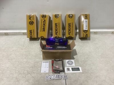 Lot of (6) KDEAM Sport Sunglasses 