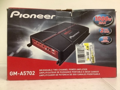 Pioneer Bridgeable Two Channel Power Amplifier, E-Comm Return