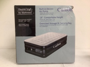 Cumbor Double High Twin Air Mattress, E-Comm Return