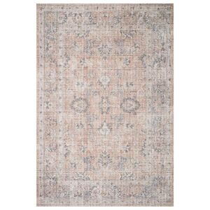 Loloi II Skye Blush and Grey Area Rug, 7'6" x 9'6"