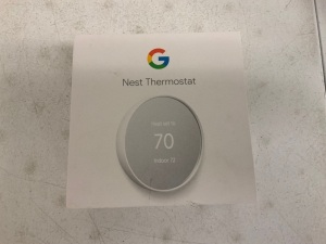 Nest Thermostat, E-Commerce Return, Sold as is
