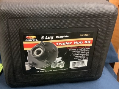 5 Lug Complete Trailer Hub Kit