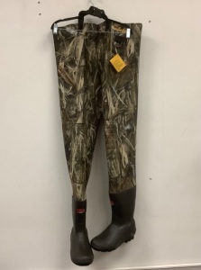 Mens Hip Waders, 10R, E-Comm Return