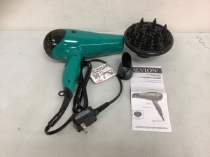 Revlon Hair Dryer, E-Comm Return, WORKS 