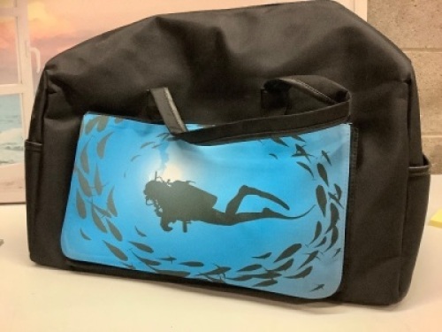 Scuba Diving Bag. Some Scuffs on bottom