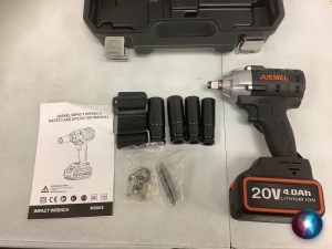 Juemel Impact Wrench, E-Commerce Return, Sold as is