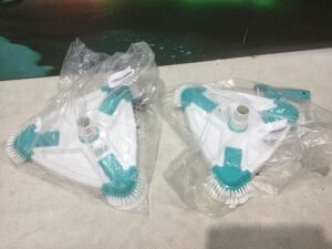 Lot of (2) Coquimbo Pool Vacuum Brush Head with Large Surface