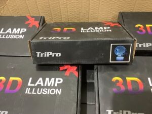 Lot of (23) Chiefs LED 3D Illusions Lamps 