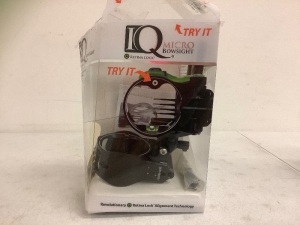 IQ Micro Bowsight, E-Commerce Return, Sold as is