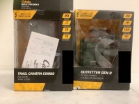 Lot of (2) Trail Cameras, E-Commerce Return, Sold as is