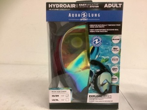 AquaLung HydroAir Mask, XS/SM, E-Commerce Return, Sold as is