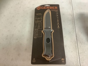 Gerber Fixed Blade Knife, Appears New, Sold as is