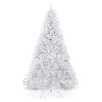 6'&nbsp;Premium Artificial Pine Christmas Tree w/ 1,000 Tips, Foldable Metal Base&nbsp;