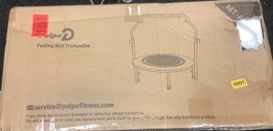 Folding Mini Trampoline, Appears New, Sold as is