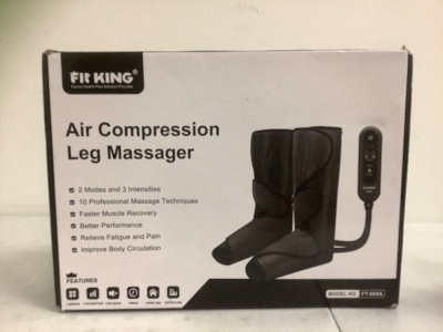 Air Compression Leg Massager, Works, E-Commerce Return, Sold as is