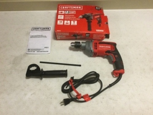 Craftsman&nbsp;1/2-in 7-Amp Corded Hammer Drill. Works