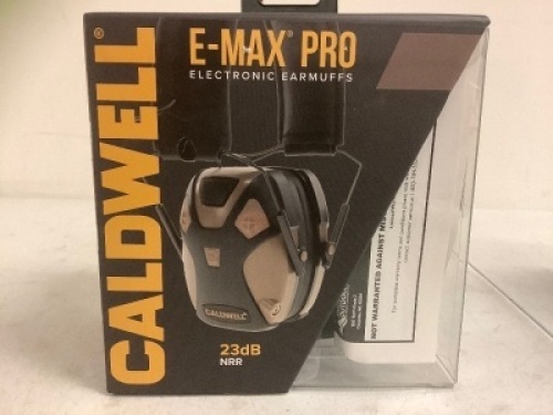 Caldwell Electronic Earmuffs, Appears New, Sold as is
