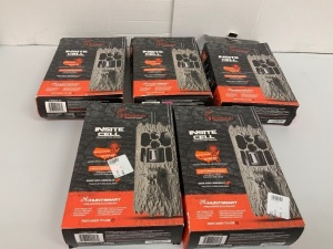 Lot of (5) WildGame Trail Cams, E-Comm Return