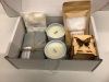 Lot of (5) Sheer Opulence Soy Candle Gift Box, Fresh Linen