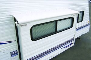 Carefree LH0730042 White Slideout Cover