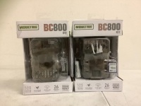 Lot of (2) Moultrie Trail Cameras, E-Commerce Return, Sold as is