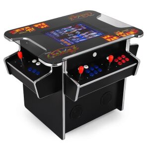 3 Sided 4 Player Cocktail Arcade Machine with 1162 Games