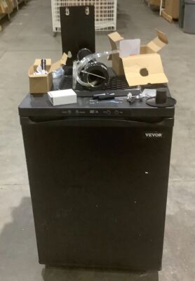 VEVOR Kegerator Beer Dispenser for Full Size Kegs - Missing a Wheel, Light Cosmetic Damage