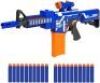Motorized Foam Dart Blaster, High-Capacity Drum, 20 Soft Darts, Long Distance Shooting 
