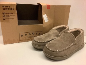 Dakota Fleece Mens Slippers, Size 10