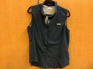 Columbia Sleeveless Shirt, XL