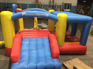 Small Inflatable Bounce House. Used, Works, Does Not Come with Blower