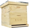 VIVO Complete Beekeeping 20 Frame Beehive Box Kit, 10 Medium, 10 Deep, Langstroth Bee Hive