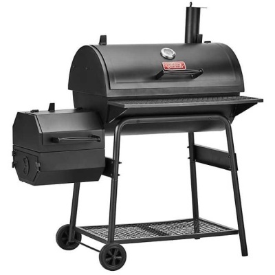 Outdoor Gourmet Sierra Barrel Charcoal Smoker