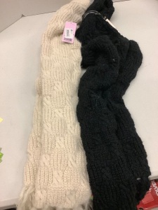 Lot of (2) Ladies Scarf