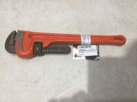 RIDGID 14" Heavy-Duty Straight Pipe Wrench