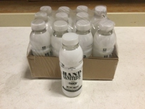 12-Pack of Faber 16.9 oz&nbsp;80% Liquid Sanitizer