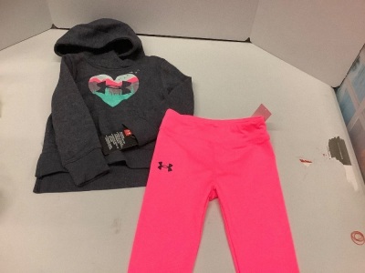 Under Armor 2 Piece Set, Youth Size 2T